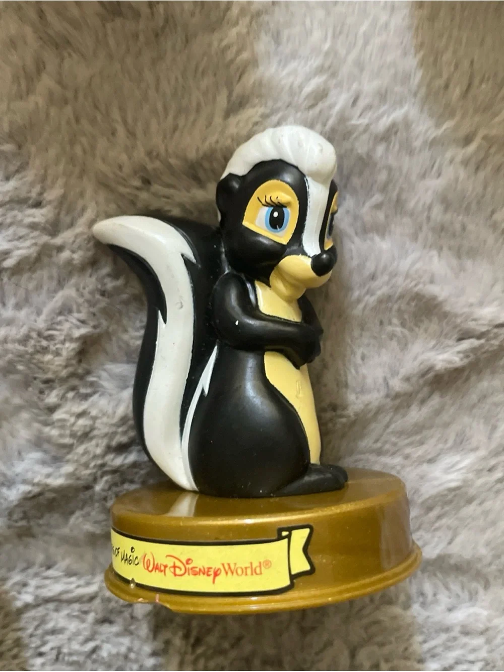 Disney Character Figurine Collection - Yellow, Black, Red Accents 2023 McDonalds